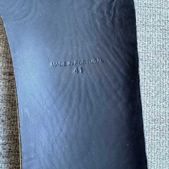 Sandro Magic Leather and Suede Trainers Sneaker Preppy Men's 41 US 8.5 - Picture 11 of 12